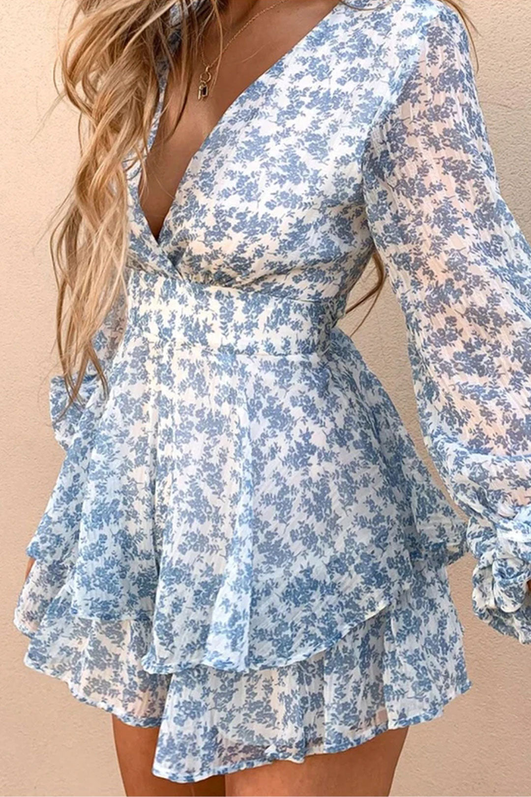 Boho Jumpsuit, Vintage Boho Romper, Playsuit, Flower Child in Blue