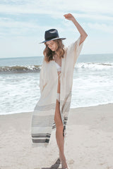 Beach Robe, Boho Robe, Teresa White