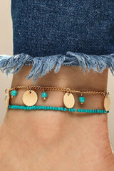 Calaite Tassels Bracelet