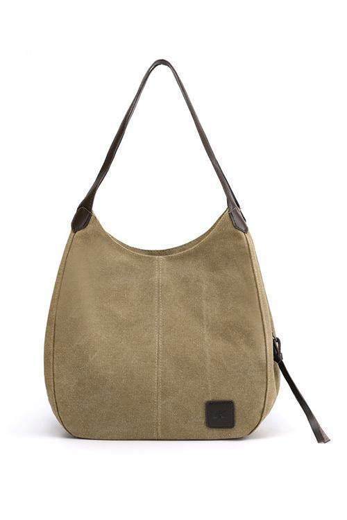 Canvas Hobo Bag