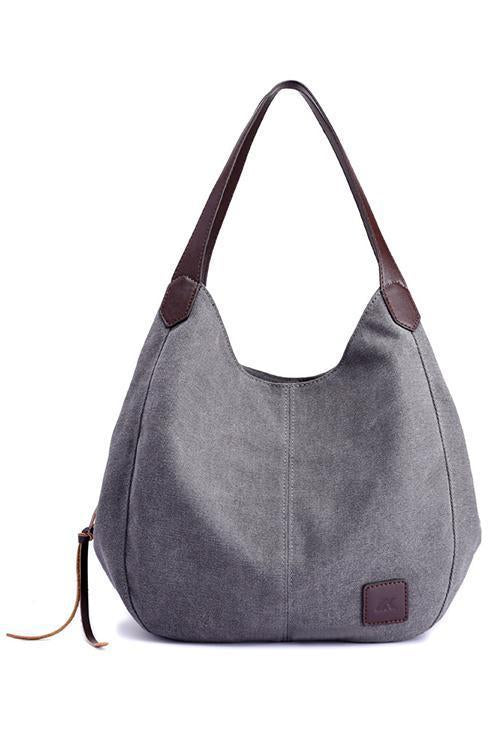 Canvas Hobo Bag