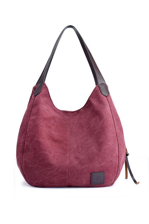 Canvas Hobo Bag