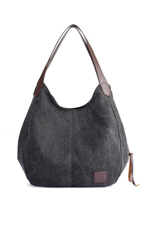 Canvas Hobo Bag