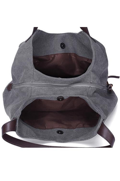 Canvas Hobo Bag