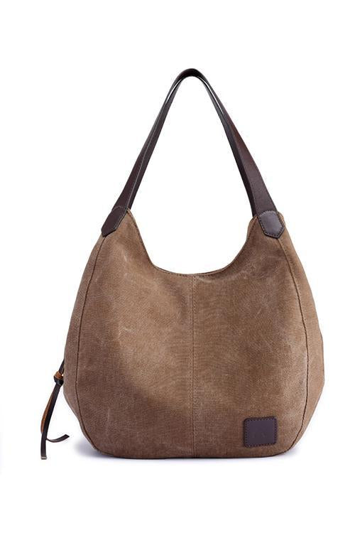 Canvas Hobo Bag