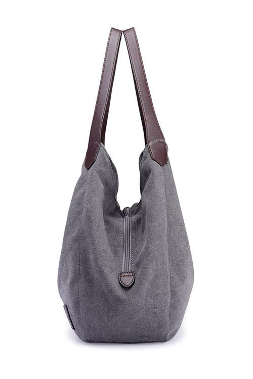 Canvas Hobo Bag