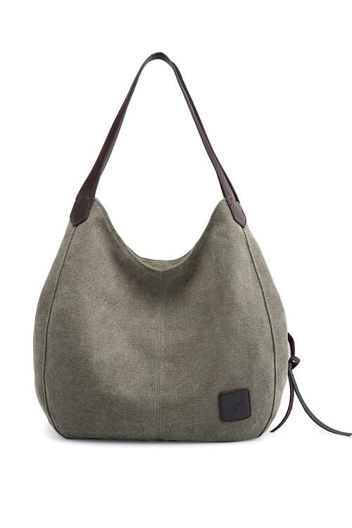 Canvas Hobo Bag