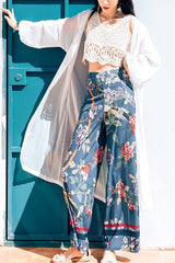 Boho Pant, Hippies Pants, Palazzo Pant, Blue Bird