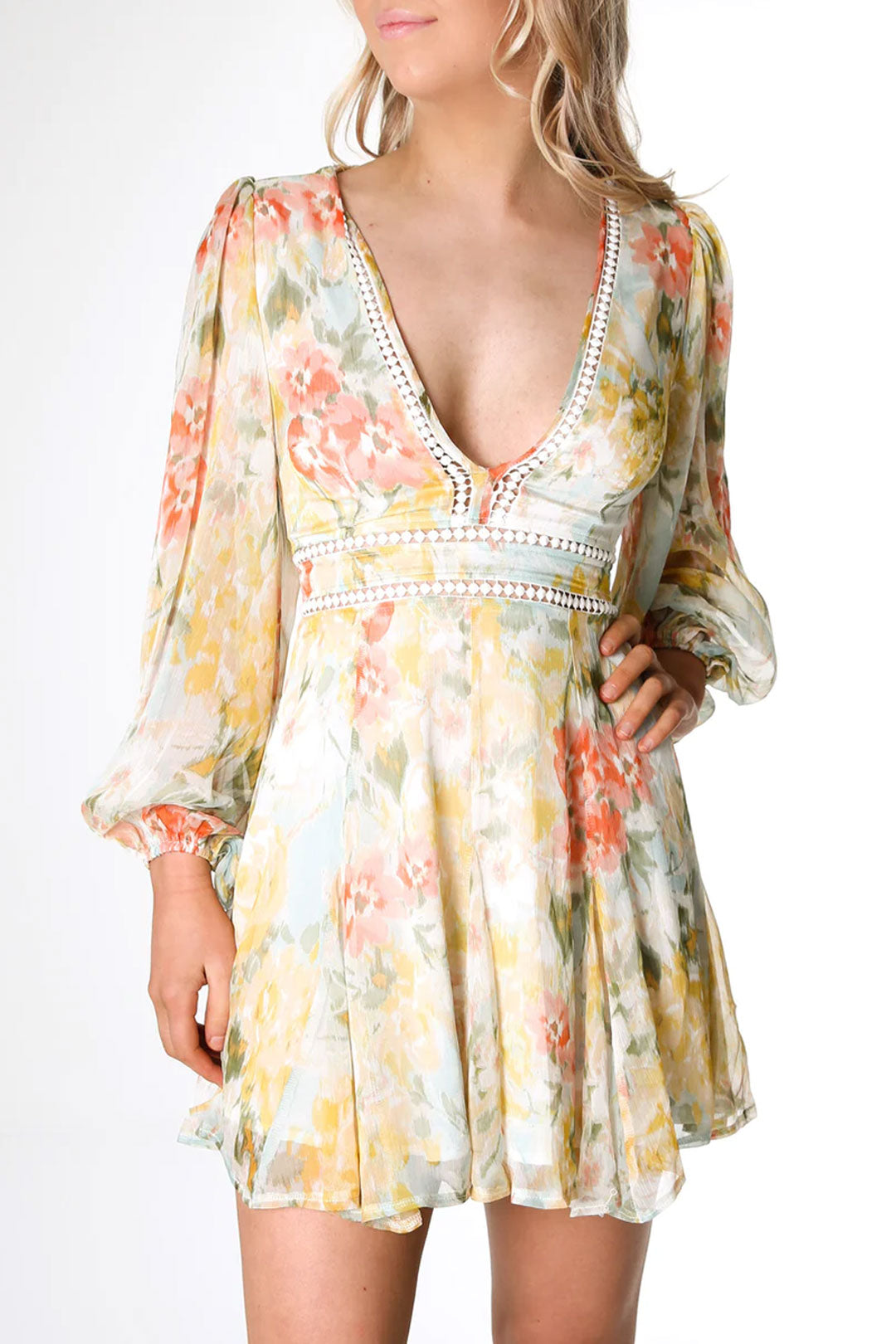 Boho Mini Dress, Sundress, Adella