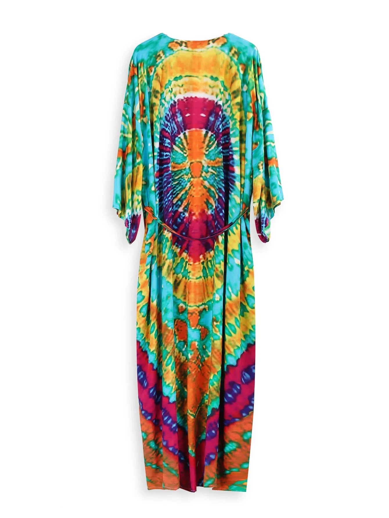 Beach Robe - Boho Robe - Summer Chic Cover-Up with Talulla Tie Dye