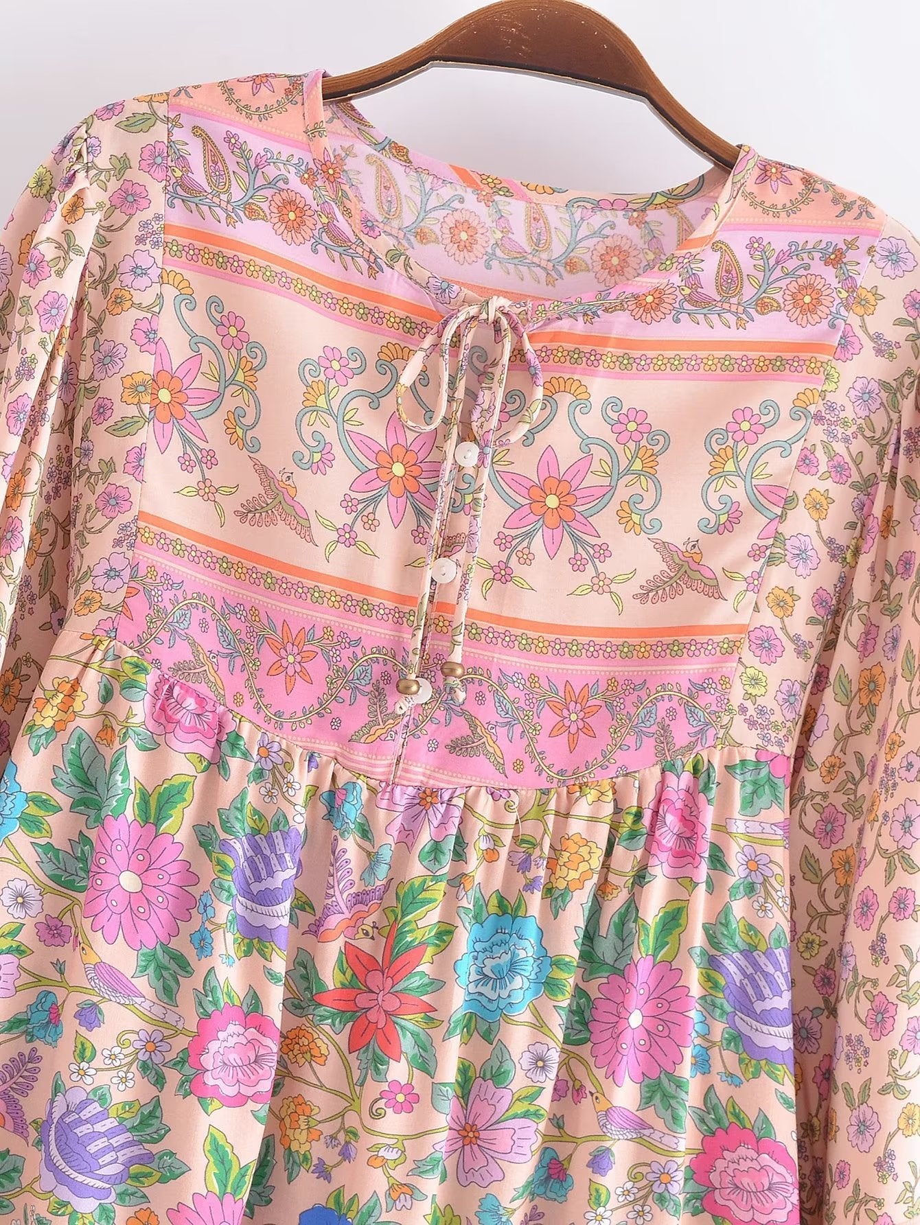 Boho Tops for Women, Boho Tops for Women, Boho Blouse, Elliana Flower