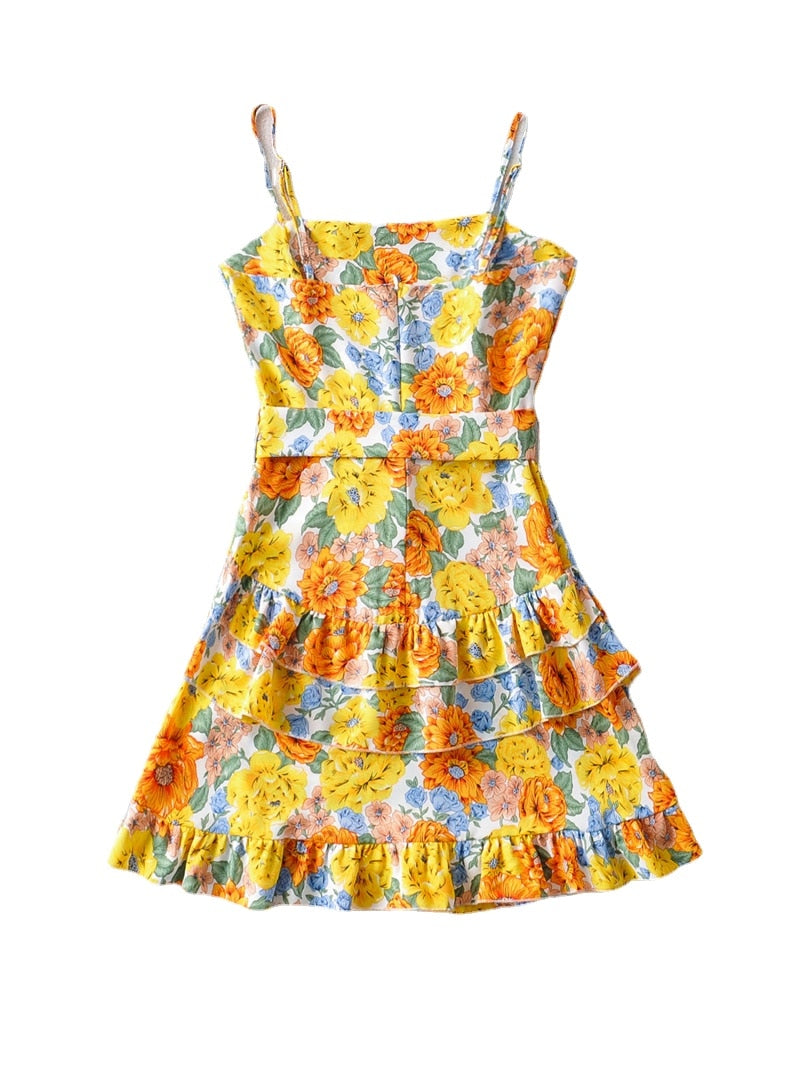 Boho Mini Dress, Sundress, Julieta