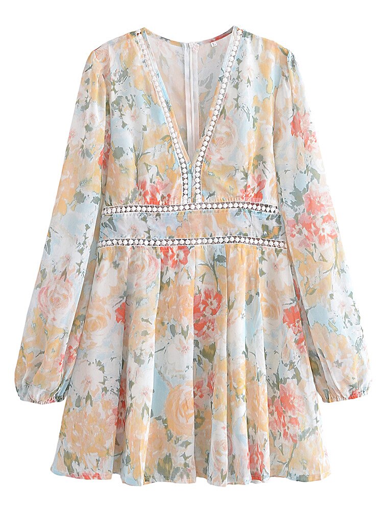 Boho Mini Dress, Sundress, Adella