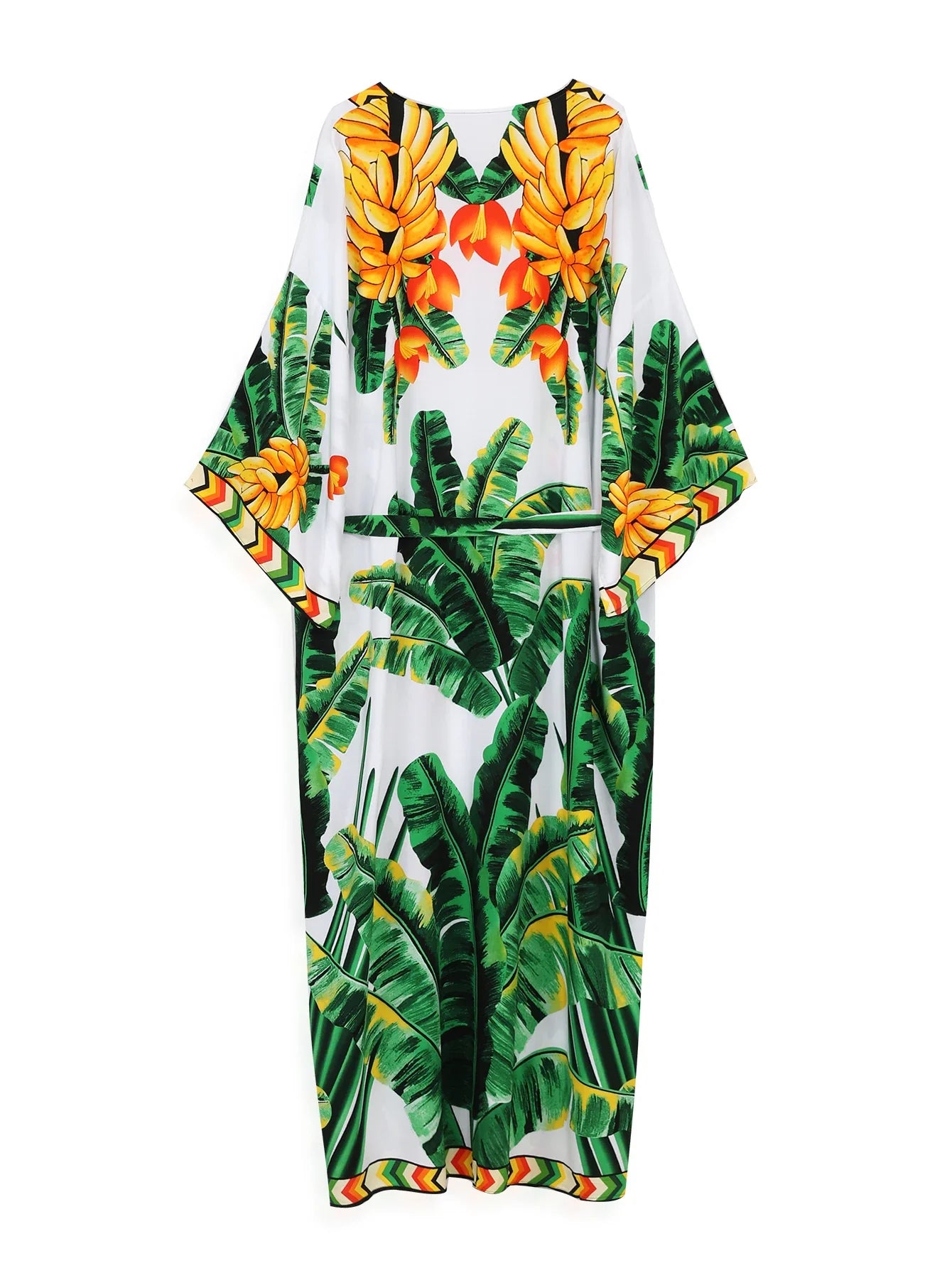 Beach Robe - Boho Robe - Summer Chic Cover-Up with Talulla Banana Leaf