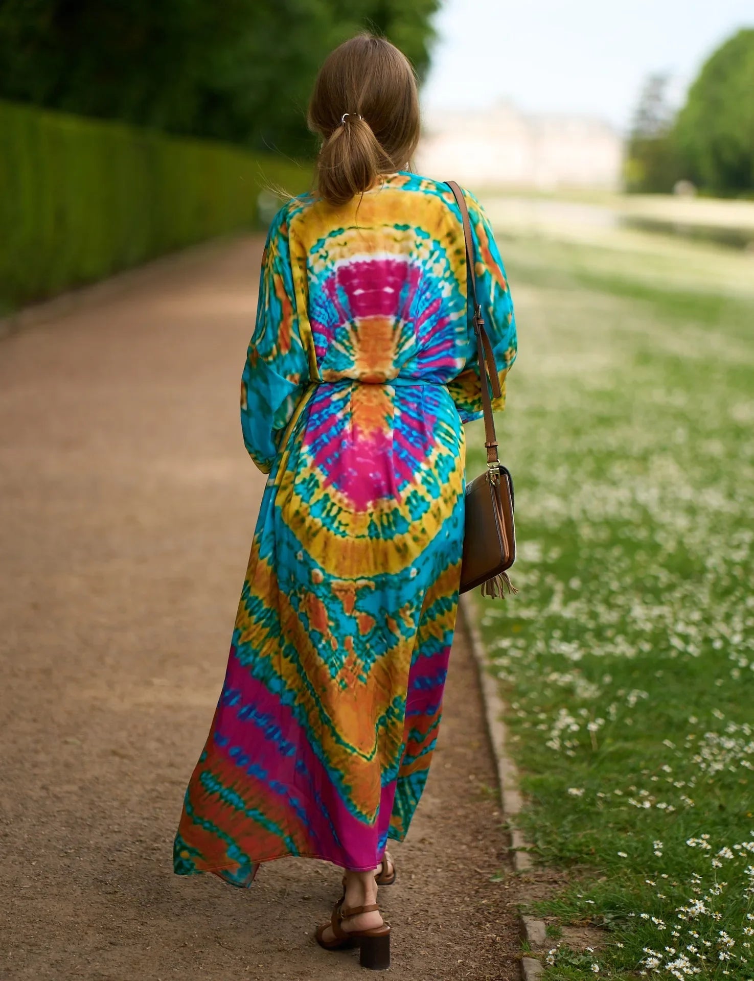 Beach Robe - Boho Robe - Summer Chic Cover-Up with Talulla Tie Dye