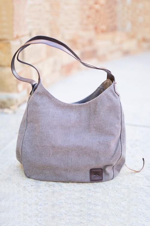 Canvas Hobo Bag