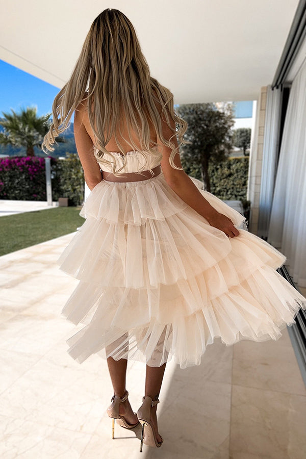 Romance on Repeat Tulle Midi Dress