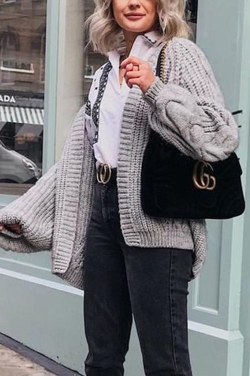 Cable Knit Cardigan