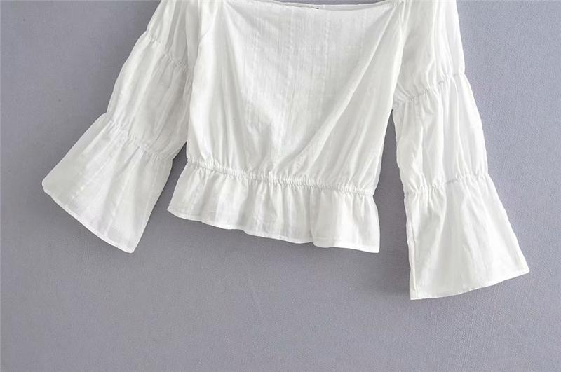 Boho Tops for Women, Boho Tops for Women, Boho Blouse, Off Shoulder Crop Top, Lace White Cloud