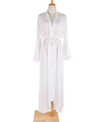 Beach Dress, Maxi Boho Dress, Boho Robe, White Rose Herbert