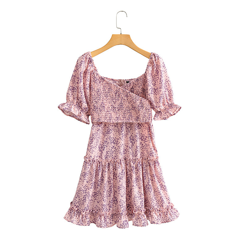 Boho Mini Dress Sweet Pink  Daisy