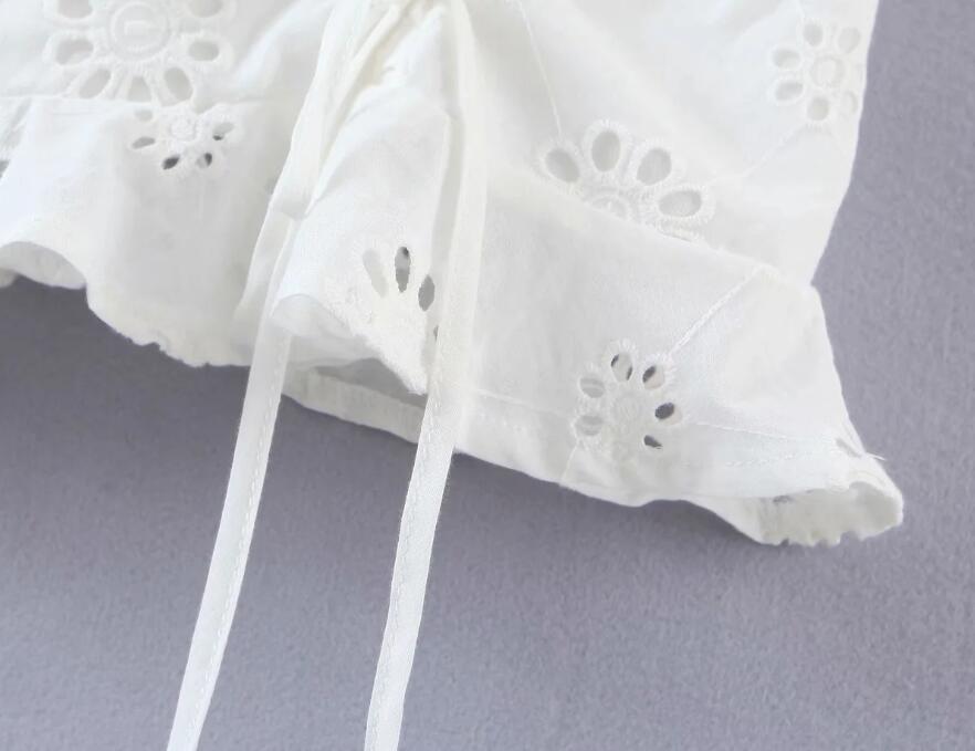 Boho Mini Dress Sundress, Embroidered Dress, Vintage White Lace Bella