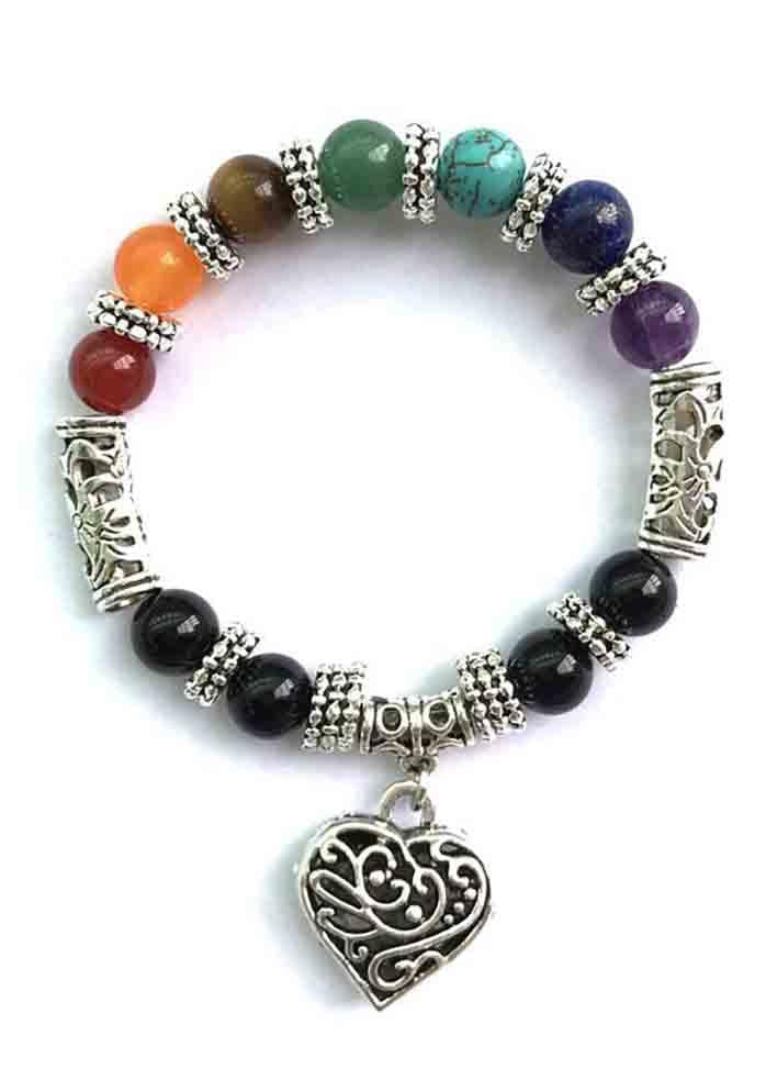 Energy Volcanic Stone Love Bracelet