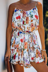 Better Than Ever Floral Rope Tie Dress