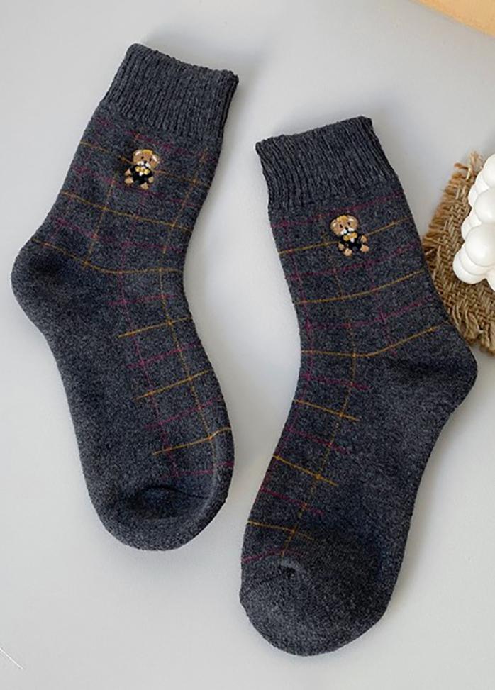 Bear Pattern Women's Socks