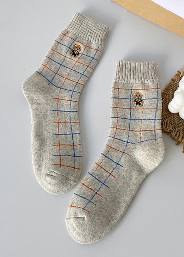 Bear Pattern Women's Socks