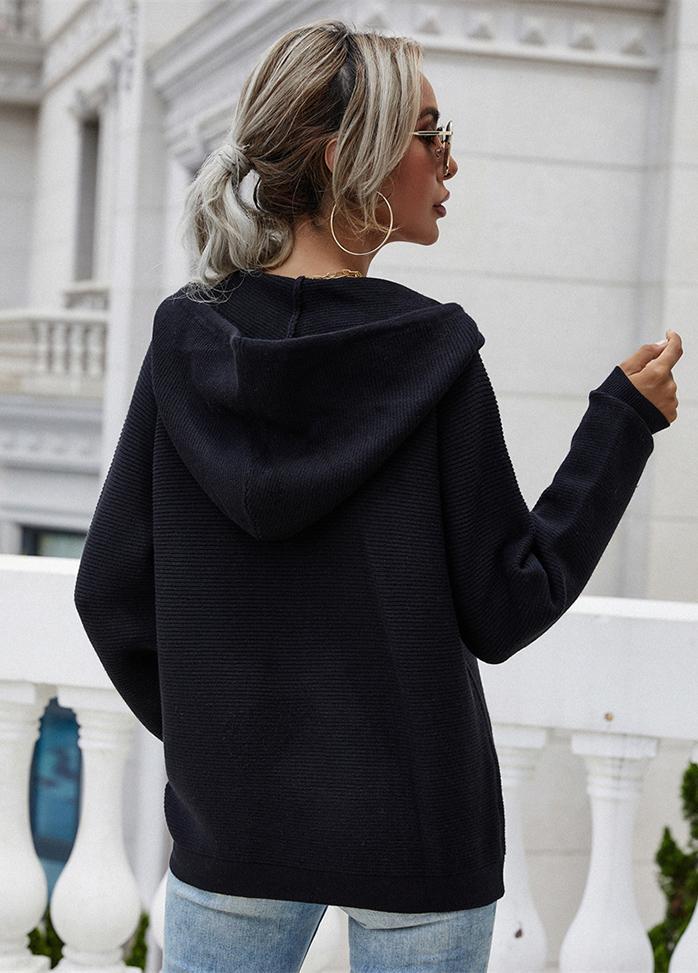 Long Sleeve Hooded Sweater