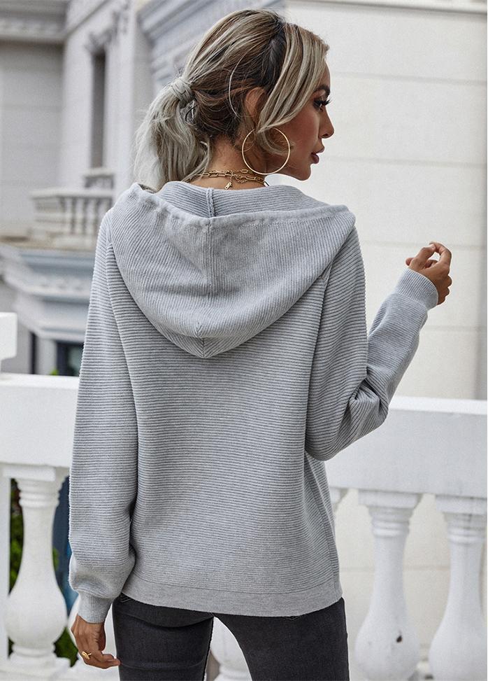 Long Sleeve Hooded Sweater