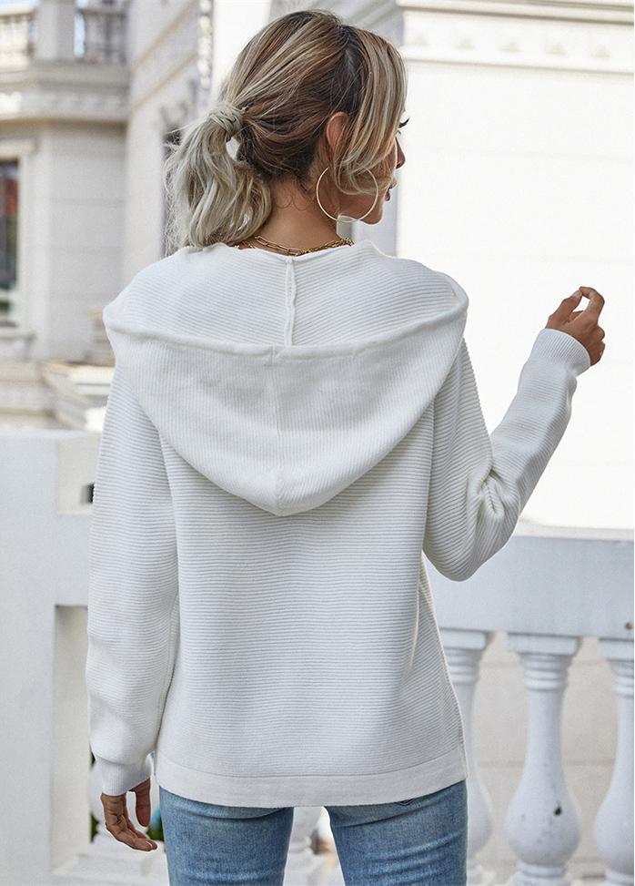 Long Sleeve Hooded Sweater