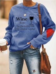 WINE Heart Sweatshirt